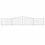 Gabionenkörbe 8 Stück Bogenform Eisen 400x30x60/80 cm von vidaXL, Töpfe und Pflanzgefäße - Ref: Foro24-3146846, Preis: 791,03...