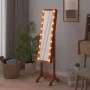 Standing mirror with LED 34x37x146 cm by vidaXL, Mirrors - Ref: Foro24-351768, Price: 77,44 €, Discount: %