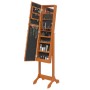 Espejo de pie con LED 34x37x146 cm de vidaXL, Espejos - Ref: Foro24-351768, Precio: 87,28 €, Descuento: %