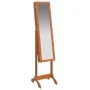Standing mirror with LED 34x37x146 cm by vidaXL, Mirrors - Ref: Foro24-351768, Price: 77,44 €, Discount: %