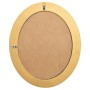 Espejo de pared estilo barroco dorado 50x60 cm