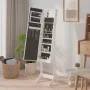 Standing mirror with white LED 34x37x146 cm by vidaXL, Mirrors - Ref: Foro24-351766, Price: 133,60 €, Discount: %