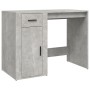 Escritorio de madera contrachapada gris hormigón 100x49x75 cm de vidaXL, Escritorios - Ref: Foro24-816788, Precio: 96,13 €