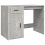 Escritorio de madera contrachapada gris hormigón 100x49x75 cm by vidaXL, Desks - Ref: Foro24-816788, Price: 94,04 €, Discount: %