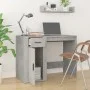 Escritorio de madera contrachapada gris hormigón 100x49x75 cm by vidaXL, Desks - Ref: Foro24-816788, Price: 94,04 €, Discount: %