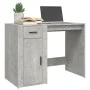 Escritorio de madera contrachapada gris hormigón 100x49x75 cm by vidaXL, Desks - Ref: Foro24-816788, Price: 94,04 €, Discount: %