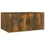 Couchtisch aus geräuchertem Eichensperrholz, 80 x 50 x 36 cm von vidaXL, Couchtisch - Ref: Foro24-816517, Preis: 48,46 €, Rab...