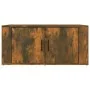 Couchtisch aus geräuchertem Eichensperrholz, 80 x 50 x 36 cm von vidaXL, Couchtisch - Ref: Foro24-816517, Preis: 48,46 €, Rab...
