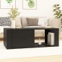 Mesa de centro madera contrachapada negro 100x50,5x35 cm de vidaXL, Mesas de centro - Ref: Foro24-816537, Precio: 63,96 €, De...