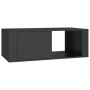Mesa de centro madera contrachapada negro 100x50,5x35 cm de vidaXL, Mesas de centro - Ref: Foro24-816537, Precio: 63,96 €, De...