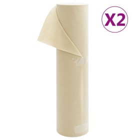 Cubierta para plantas 2 rollos 70 g/m² 50x1,6 m