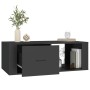Mesa de centro madera contrachapada negro 100x50,5x35 cm de vidaXL, Mesas de centro - Ref: Foro24-816537, Precio: 63,96 €, De...