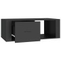 Mesa de centro madera contrachapada negro 100x50,5x35 cm de vidaXL, Mesas de centro - Ref: Foro24-816537, Precio: 63,96 €, De...