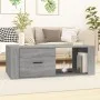 Sonoma gray plywood coffee table 100x50.5x35 cm by vidaXL, Coffee table - Ref: Foro24-816542, Price: 73,28 €, Discount: %