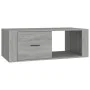 Sonoma gray plywood coffee table 100x50.5x35 cm by vidaXL, Coffee table - Ref: Foro24-816542, Price: 73,28 €, Discount: %