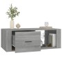 Sonoma-Couchtisch aus grauem Sperrholz, 100 x 50,5 x 35 cm von vidaXL, Couchtisch - Ref: Foro24-816542, Preis: 74,14 €, Rabat...