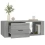Sonoma gray plywood coffee table 100x50.5x35 cm by vidaXL, Coffee table - Ref: Foro24-816542, Price: 73,28 €, Discount: %