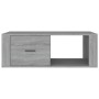 Sonoma gray plywood coffee table 100x50.5x35 cm by vidaXL, Coffee table - Ref: Foro24-816542, Price: 74,14 €, Discount: %