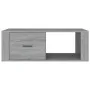 Sonoma gray plywood coffee table 100x50.5x35 cm by vidaXL, Coffee table - Ref: Foro24-816542, Price: 73,28 €, Discount: %