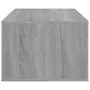Mesa de centro madera contrachapada gris Sonoma 100x50,5x35 cm de vidaXL, Mesas de centro - Ref: Foro24-816542, Precio: 73,28...