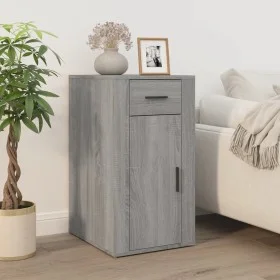 Gray Sonoma plywood desk cabinet 40x49x75 cm by vidaXL, Closets and storage - Ref: Foro24-816798, Price: 64,14 €, Discount: %