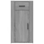 Sonoma Schreibtischschrank aus grauem Sperrholz 40x49x75 cm von vidaXL, Schränke und Lagerung - Ref: Foro24-816798, Preis: 64...