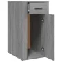 Sonoma Schreibtischschrank aus grauem Sperrholz 40x49x75 cm von vidaXL, Schränke und Lagerung - Ref: Foro24-816798, Preis: 64...