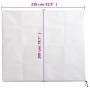 Cubiertas para plantas con cremallera 2 uds 70 g/m² 2,36x2 m
