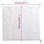 Cubiertas para plantas con cremallera 2 uds 70 g/m² 3,93x3,5 m