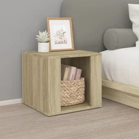 Nachttisch aus Sonoma-Eichensperrholz, 41 x 40 x 36 cm von vidaXL, Nachttische - Ref: Foro24-816547, Preis: 31,63 €, Rabatt: %
