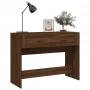 Brown oak plywood console table 100x39x75 cm by vidaXL, Tables - Ref: Foro24-816783, Price: 66,71 €, Discount: %