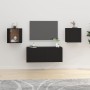 Wand-TV-Schränke 2 Stück schwarz 40x34,5x40 cm von vidaXL, TV-Möbel - Ref: Foro24-816643, Preis: 47,72 €, Rabatt: %