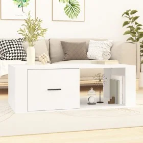 Couchtisch aus weißem Sperrholz, 100 x 50,5 x 35 cm von vidaXL, Couchtisch - Ref: Foro24-816536, Preis: 57,70 €, Rabatt: %