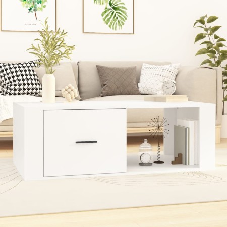 Couchtisch aus weißem Sperrholz, 100 x 50,5 x 35 cm von vidaXL, Couchtisch - Ref: Foro24-816536, Preis: 58,24 €, Rabatt: %