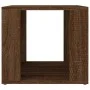 Brown oak plywood bedside table 41x40x36 cm by vidaXL, Nightstands - Ref: Foro24-816551, Price: 30,93 €, Discount: %