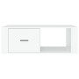 Mesa de centro madera contrachapada blanco 100x50,5x35 cm de vidaXL, Mesas de centro - Ref: Foro24-816536, Precio: 58,16 €, D...