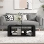 Couchtisch aus schwarzem Sperrholz, 100 x 50 x 36 cm von vidaXL, Couchtisch - Ref: Foro24-816521, Preis: 50,13 €, Rabatt: %