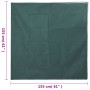 Cubiertas para plantas con cremallera 4 uds 70 g/m² 1,55x1,55 m