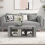 Sonoma gray plywood coffee table 100x50x36 cm by vidaXL, Coffee table - Ref: Foro24-816526, Price: 55,68 €, Discount: %