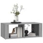 Mesa de centro madera contrachapada gris Sonoma 100x50x36 cm de vidaXL, Mesas de centro - Ref: Foro24-816526, Precio: 56,40 €...