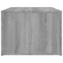 Sonoma gray plywood coffee table 100x50x36 cm by vidaXL, Coffee table - Ref: Foro24-816526, Price: 55,68 €, Discount: %