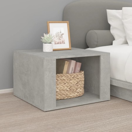 Betongrauer Nachttisch aus Sperrholz, 57 x 55 x 36 cm von vidaXL, Nachttische - Ref: Foro24-816556, Preis: 35,66 €, Rabatt: %