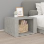 Mesita de noche madera contrachapada gris hormigón 57x55x36 cm de vidaXL, Mesitas de noche - Ref: Foro24-816556, Precio: 35,59 €