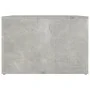 Concrete gray plywood bedside table 57x55x36 cm by vidaXL, Nightstands - Ref: Foro24-816556, Price: 35,27 €, Discount: %