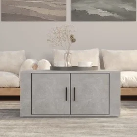 Mesa de centro madera contrachapada gris hormigón 80x50x36 cm by vidaXL, Coffee table - Ref: Foro24-816516, Price: 61,38 €, D...