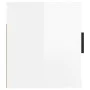 Glänzend weißer TV-Wandschrank 57x34,5x40 cm von vidaXL, TV-Möbel - Ref: Foro24-816618, Preis: 30,07 €, Rabatt: %