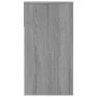 Sonoma gray plywood console table 100x39x75 cm by vidaXL, Tables - Ref: Foro24-816782, Price: 63,50 €, Discount: %