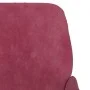 Rote Samtbank 108x79x79 cm von vidaXL, Banken - Ref: Foro24-351418, Preis: 138,59 €, Rabatt: %