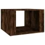 Nachttisch aus geräuchertem Eichensperrholz, 57 x 55 x 36 cm von vidaXL, Nachttische - Ref: Foro24-816557, Preis: 34,53 €, Ra...