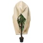 Cubiertas para plantas con cremallera 4 uds 70 g/m² 3,93x3 m